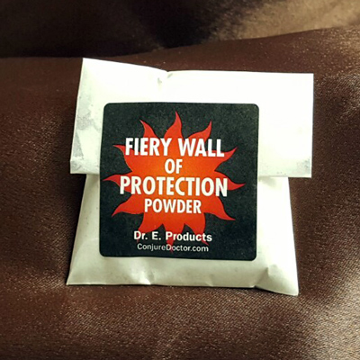 Fiery Wall of Protection Powder - Click Image to Close