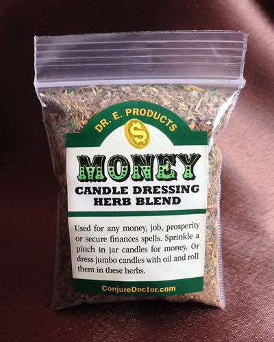 Money Candle Dressing Herb Blend - Click Image to Close