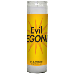 Evil BEGONE! Candle - Setting of Lights - Click Image to Close