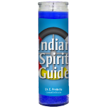 Indian Spirit Guide Candle - Setting of Lights - Click Image to Close