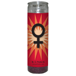 Women's Power Candle - Setting of Lights - Click Image to Close