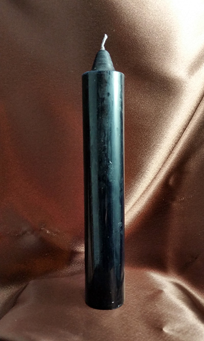 Black Hoodoo Rootwork Jumbo Candle (9 inches)