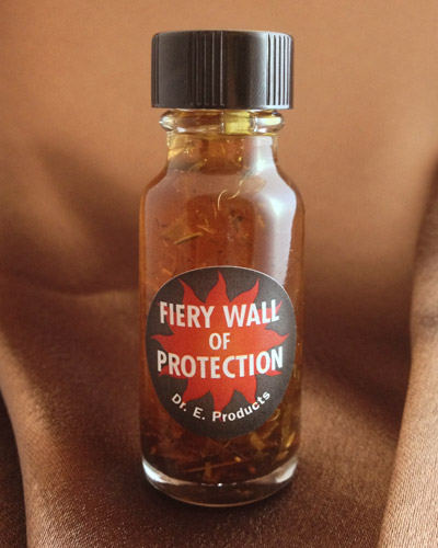 Fiery Wall of Protection Oil - Click Image to Close