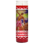 Changó Candle - Setting of Lights