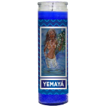Yemayá Candle - Setting of Lights - Click Image to Close